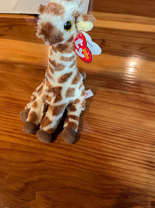 Ty Beanie Baby Giraffe ~ Gavin ~ MTS|130633