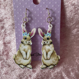 Easter bunny earrings RSV