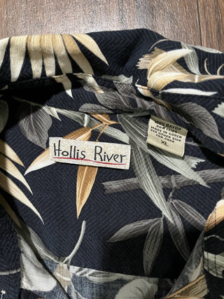 Men's XL Hollis River Tropical Leaf Hawaiian Shirt RCD