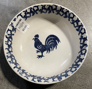 Blue Sponge Rooster Bowl MTS|63473