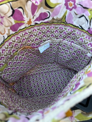 Vera Bradley Portobello Road pattern quilted tote bag