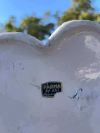 Vintage Parma by AAI Pink ceramic baby bootie planter