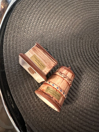 Salt & Pepper 1950's Coffee/Butter MTS|109678