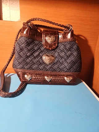 Denim handbag