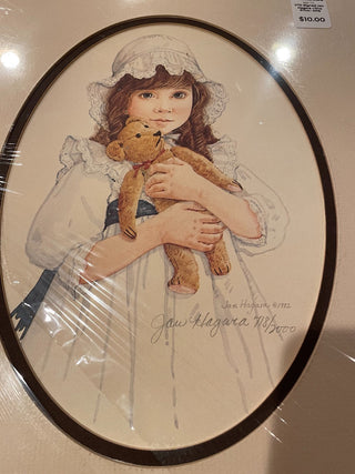 VTG Signed Jan Hagara Litho Print~ MTS