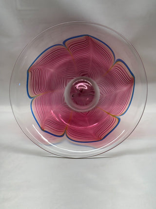 Joseph Morel Feather bowl pink