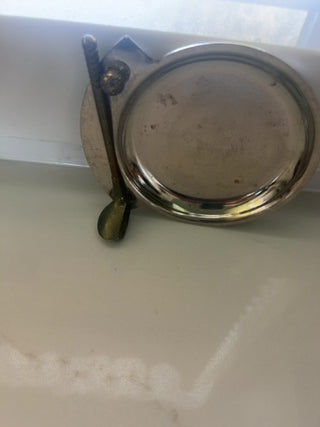 vintage golf-themed coin dish, trinket tray