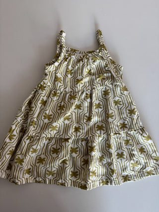 12M - Green Palm Tree Dress - Little Co. by Lauren Conrad RSV|77158
