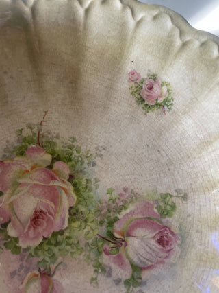 Vtg.Hand Painted Bowl-RSV