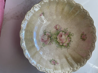 Vtg.Hand Painted Bowl-RSV