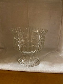 FTDA 1986 Glass Pedestal Bowl RSV