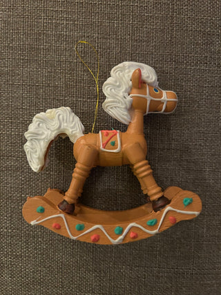 Gingerbread Rocking Horse Ornament     MTS|131938