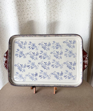 Vintage Bake/Serve Tray (LZD - RSV)|65361
