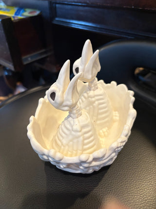 Skeleton Baby Birds in nest 5"t x 6"w RCD|115449