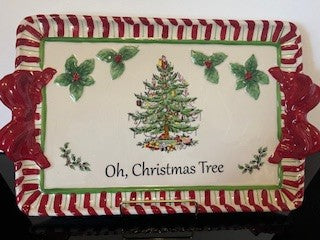 #2381 Spode Christmas Tray RSV