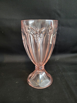 Lenox Meadow Pink Dragonfly Crystal Goblets Set of 4 RCD|103615