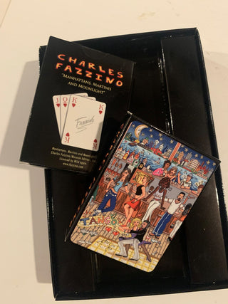 Charles Fazzio two decks of cards boxed|142041