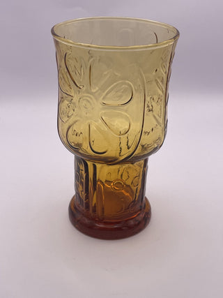 Amber floral glass 0SW RSV