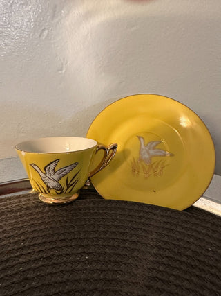 Demi cup/saucer duck|61560