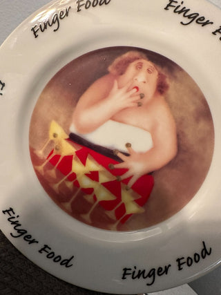 Finger Food Plate 7.5" Designer Oler  MTS|83783