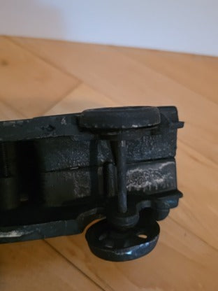 MTS Vtg Black Cast Iron Model A Truck Toy