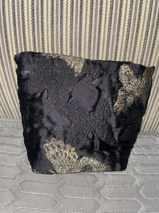 Black & Gold Butterfly Zipper Bag Small RSV