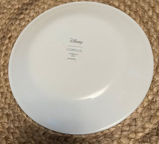 SET OF 5 SMALL CORELLE DISNEY RED & WHITE MICKEY PLATES (KJS) RCD