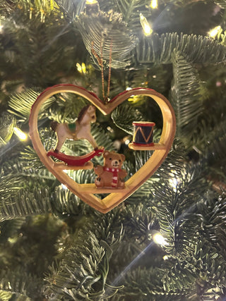 Heart Shaped Toy Shelf Ornament    MTS|131951