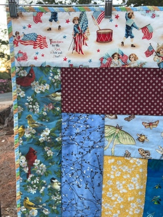 Handmade children’s quilt or tummy pad