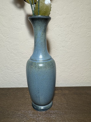 Vintage Blue Glazed Stoneware Vase MTS|81191
