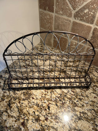 Metal and Wire Spice Rack   MTS