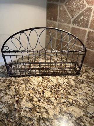 Metal and Wire Spice Rack   MTS