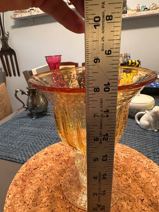 Swedish Blown Glass Vase MTS