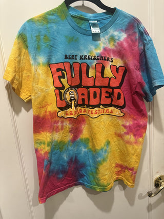 Bert Kreischer's tie Dye Adult T-shirt Men's Medium #47 VV MTS|98083