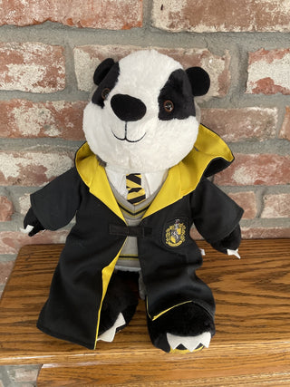 Build A Bear Hufflepuff Badger W/Robe and Sweater 01750525 RSV|77376