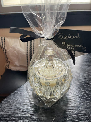 Beveled Clear Jar Candle 8oz
