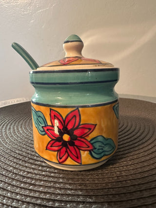 Talavera Jar-Lid-Spoon Talavera MTS|93648