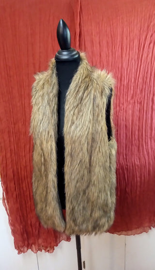 MW Hinge Faux Fur Vest MTS|132307