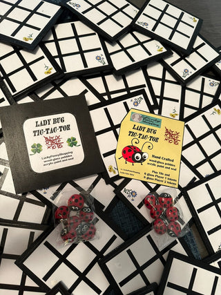 Ladybug TicTacToe SILVER|49432