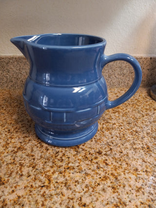 SZ Longaberger 64oz Blue Pitcher|50538