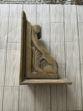 Wooden Corbel Grey Wash RCD