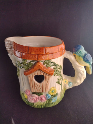 Bird House Pitcher/Planter RCD|62841