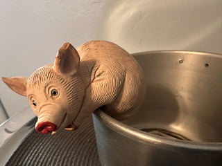 Pig Figure Plant Hanger MTS|77795