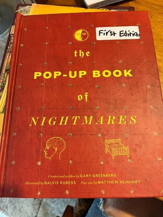 the POP-UP BOOK of Nightmares 1st Edition RSV|80097