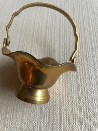 Brass basket