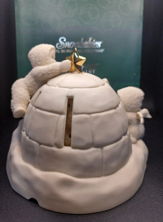 Snowbabies Dept. 56 "I'll be home for Christmas" lighted figurine #62 VV MTS|95131