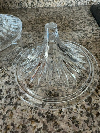 AJ - Crystal Candy Dish with Lid