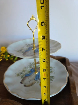 Peter Rabbit Two-Tier Dessert Stand- RSV