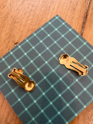 Gold Fish Clip-Ons 80s MTS