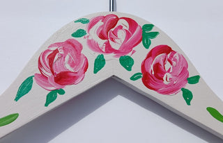Hand Painted Rose Hangers